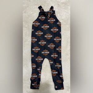 Harley-Davidson Kids One Piece - Black and Orange